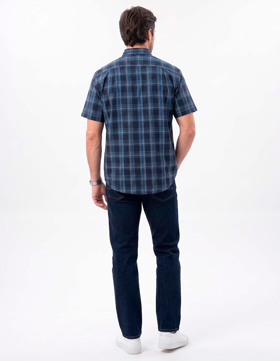 Camisa casual manga corta para hombre 2