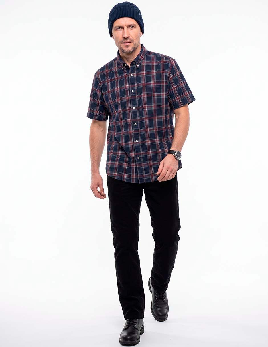 Camisa casual manga corta para hombre 3
