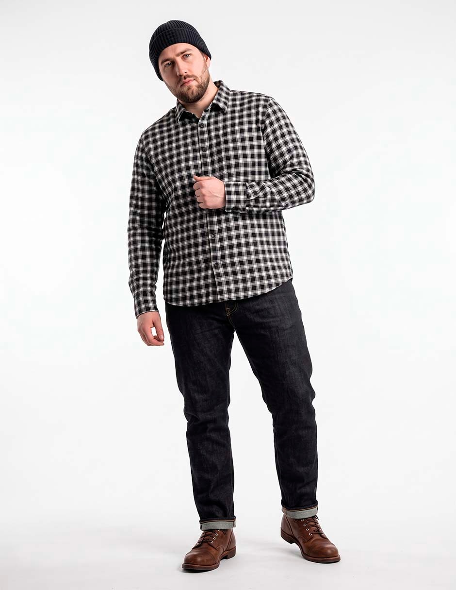 Camisa casual manga larga para hombre Camisa casual manga larga para hombre