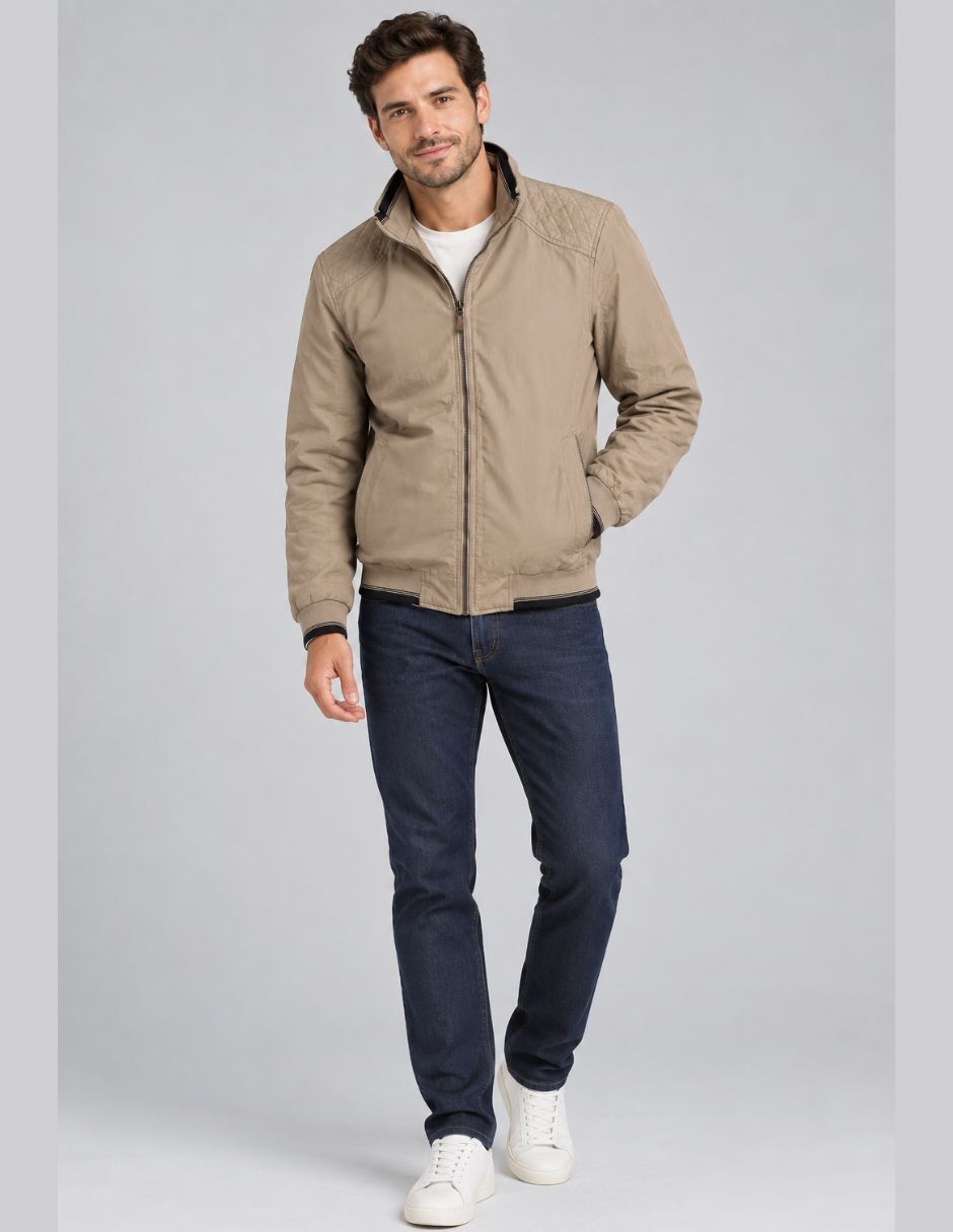 Chamarra bomber impermeable para hombre 3