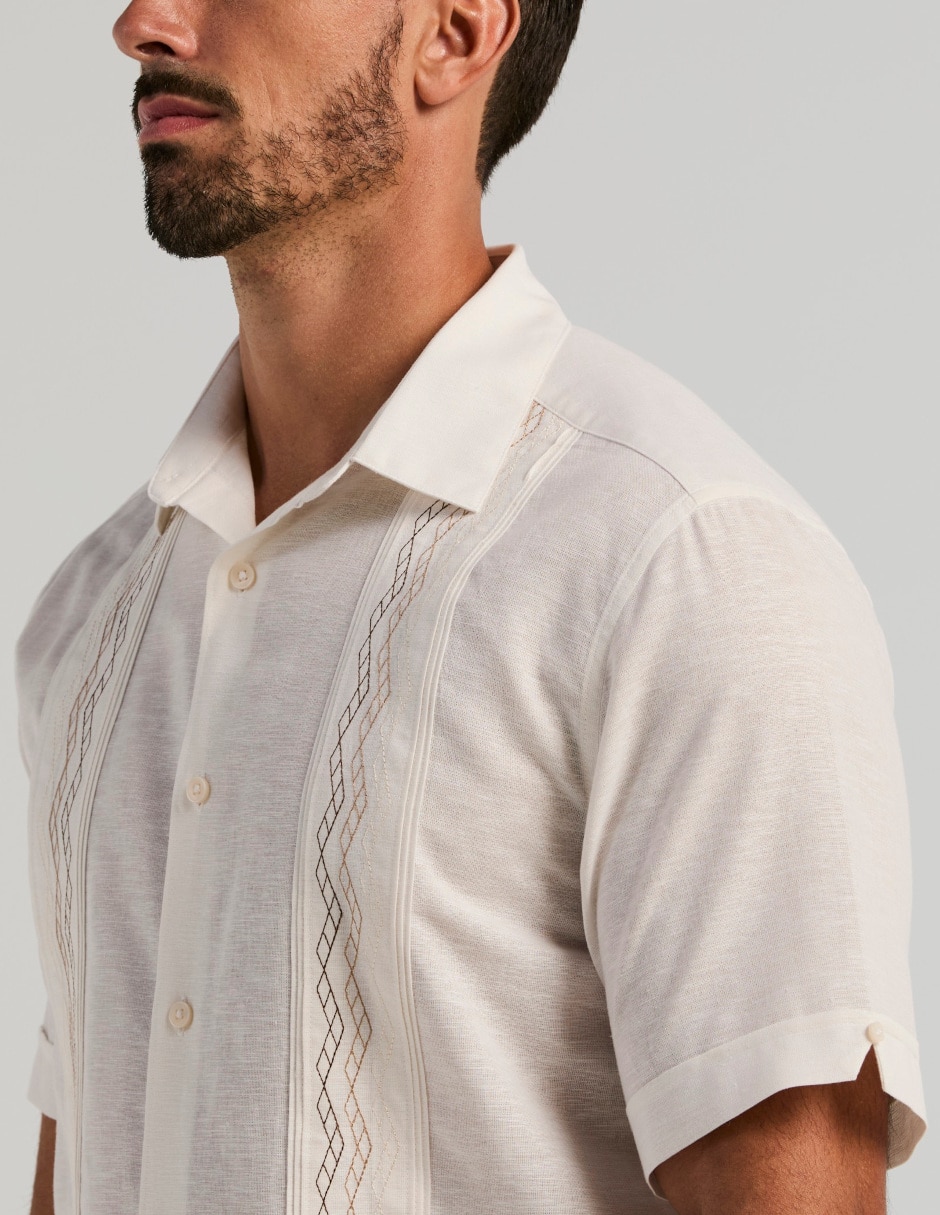 Guayabera manga Corta para 3
