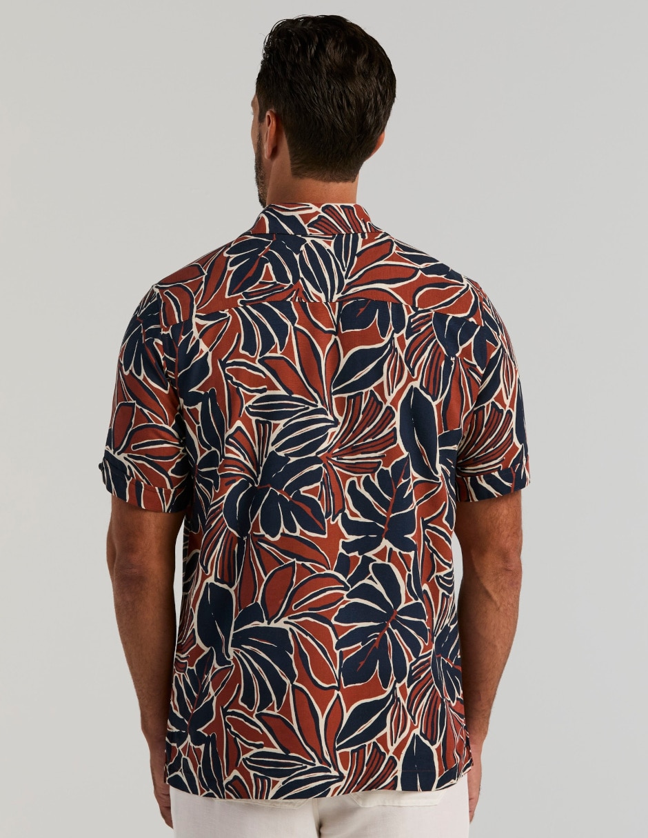 Camisa casual manga corta para hombre 3