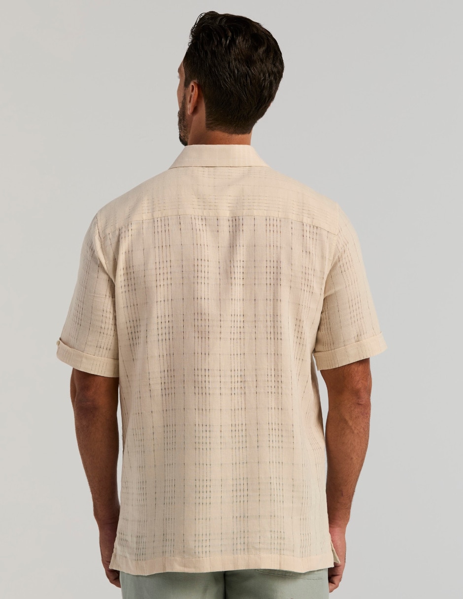 Camisa casual manga corta para hombre 3