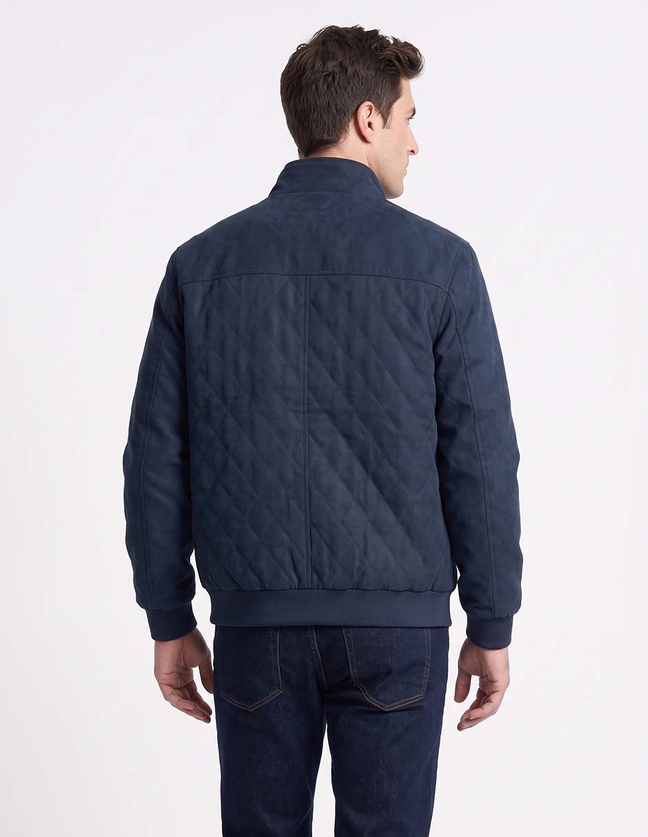 Chamarra bomber con bolsillos para hombre 4