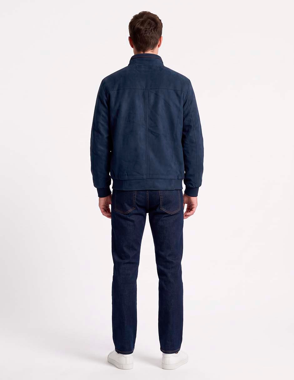 Chamarra bomber con bolsillos para hombre 3