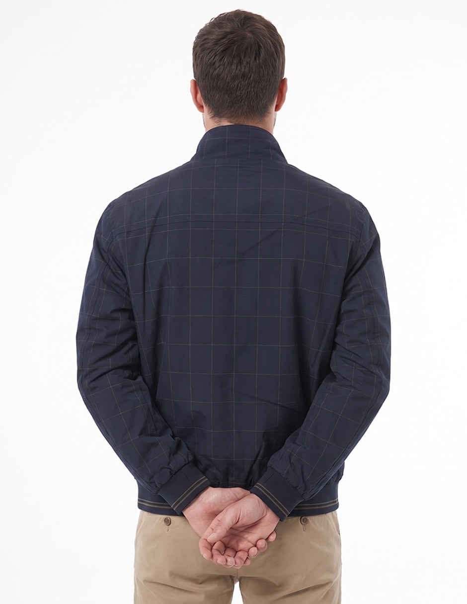 Chamarra bomber con bolsillos para hombre 2