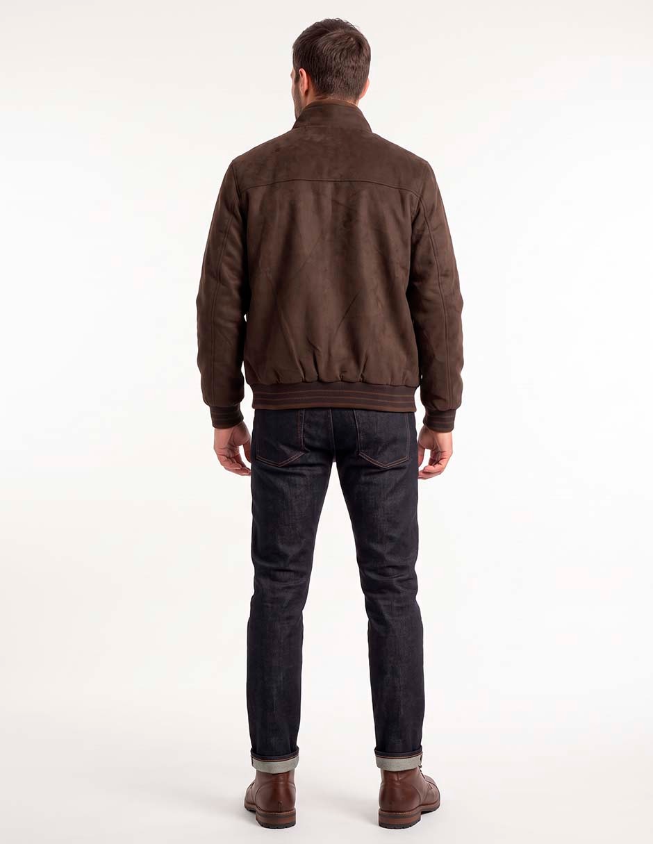 Chamarra casual con bolsillos para hombre 5