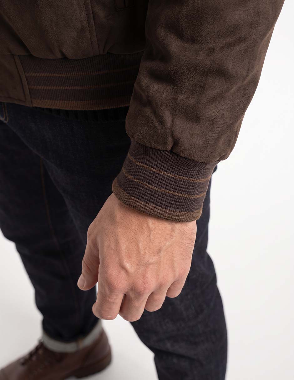 Chamarra casual con bolsillos para hombre