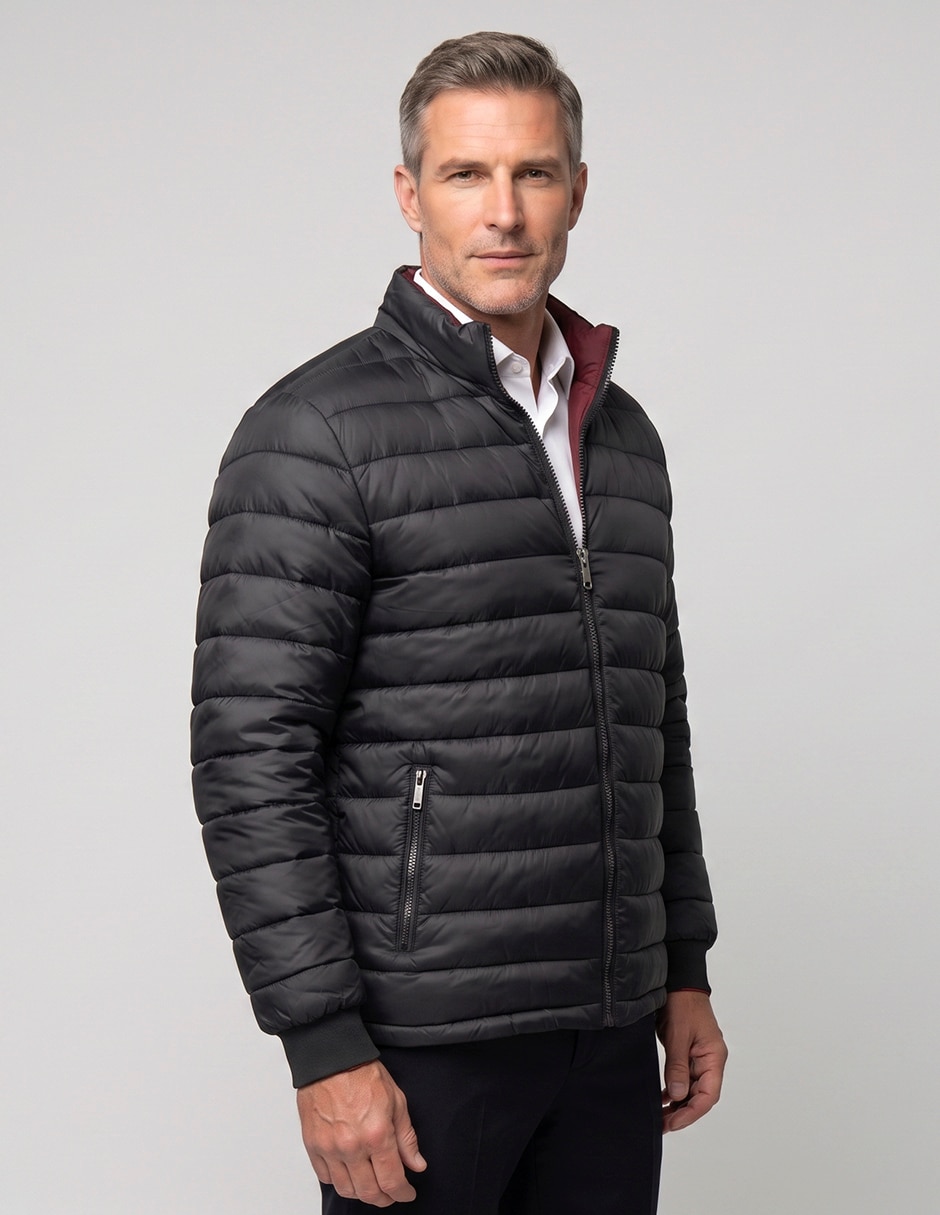 Chamarra casual reversible para hombre 5