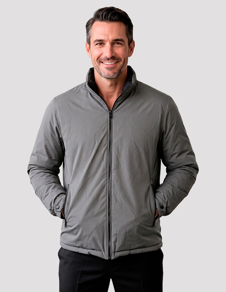 Chamarra casual reversible para hombre Chamarra casual reversible para hombre
