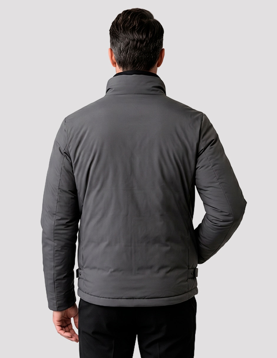 Chamarra casual reversible para hombre 4