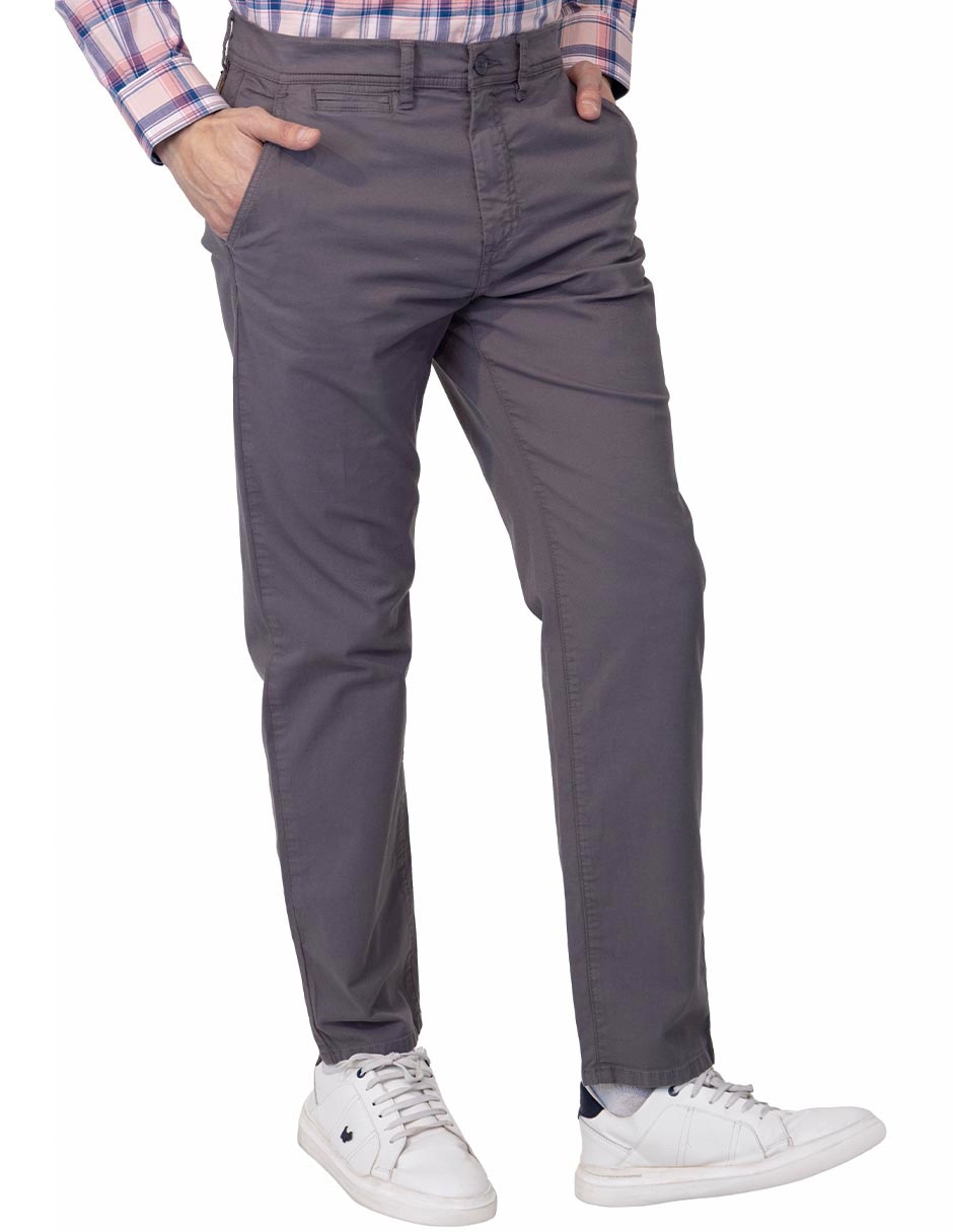 Pantalón casual chino recto para hombre Pantalón casual chino recto para hombre