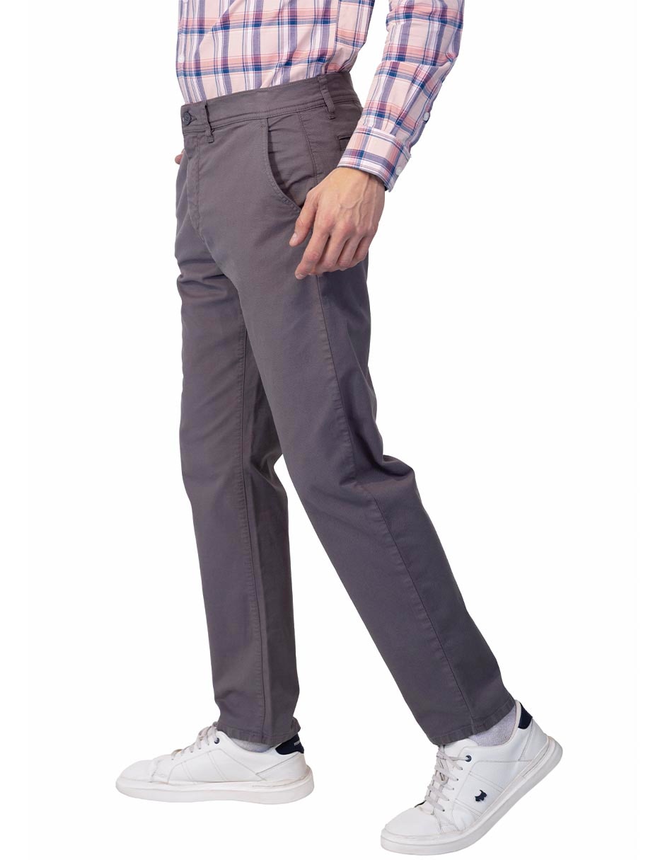 Pantalón casual chino recto para hombre 3