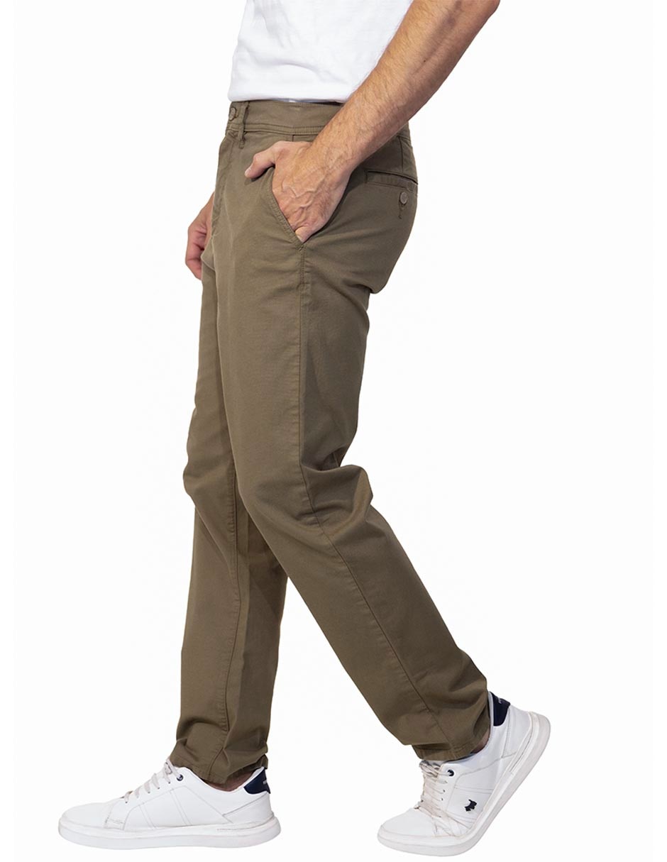 Pantalón chino recto para hombre 2