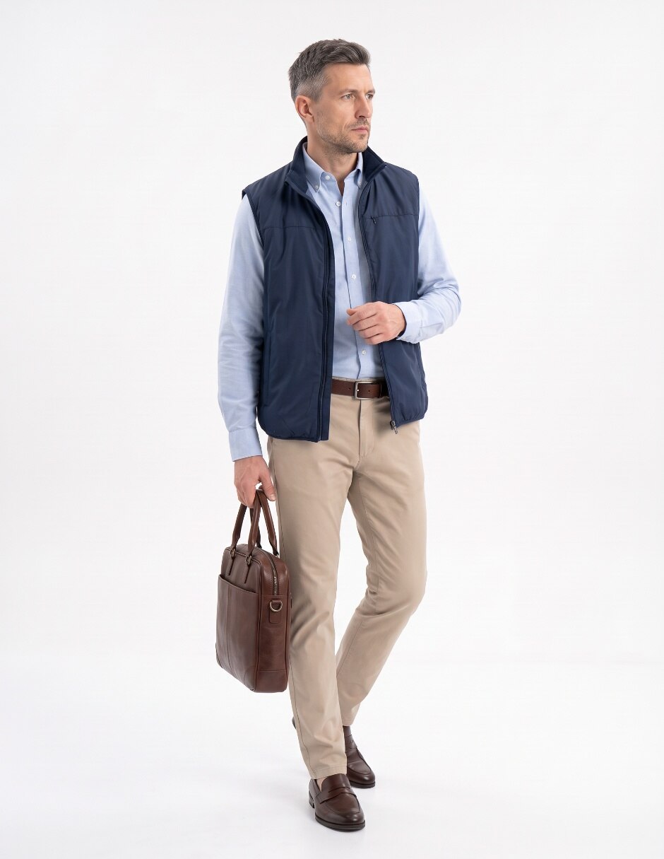 Chaleco capitonado para hombre 4
