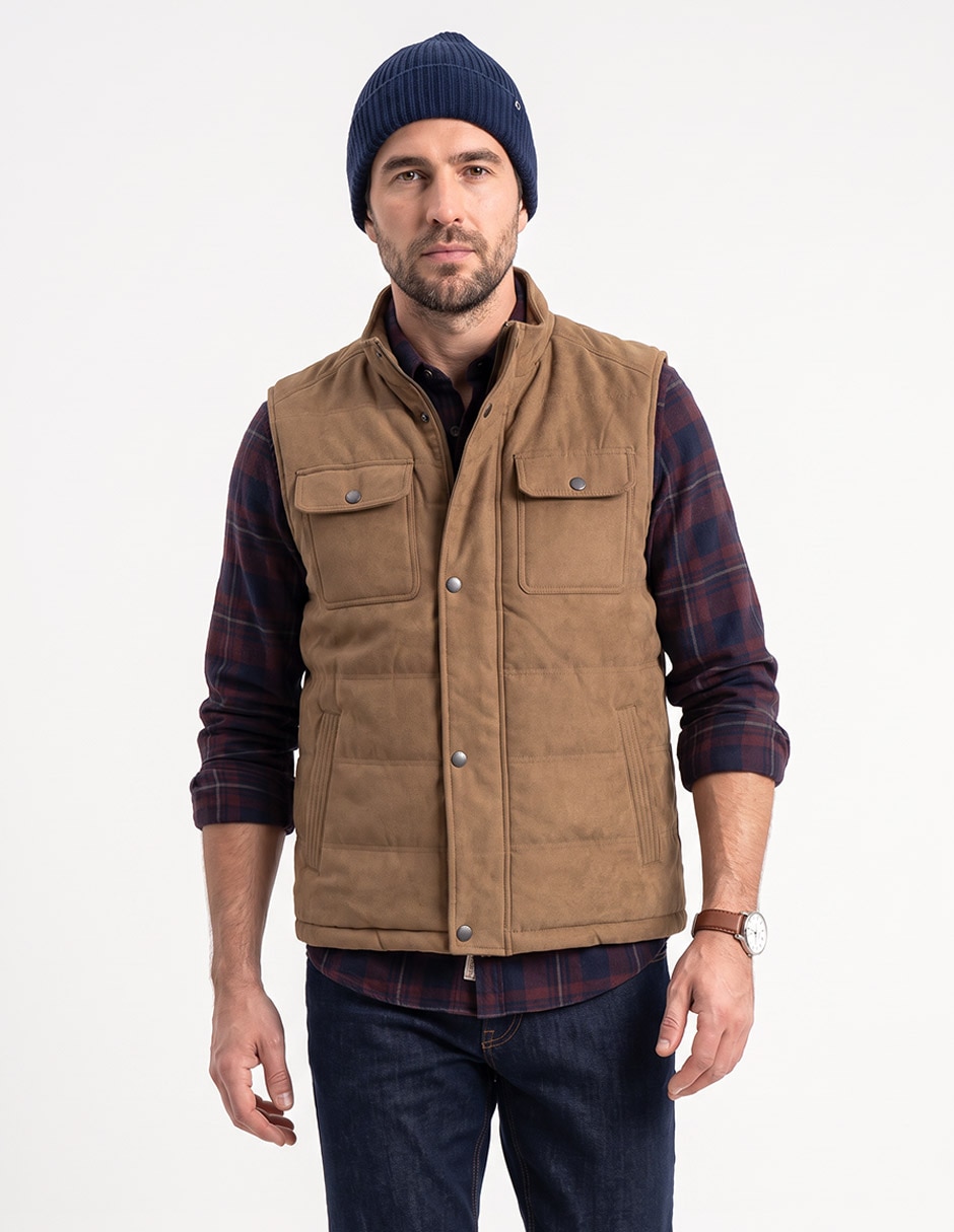 Chaleco con bolsillos para hombre Chaleco con bolsillos para hombre