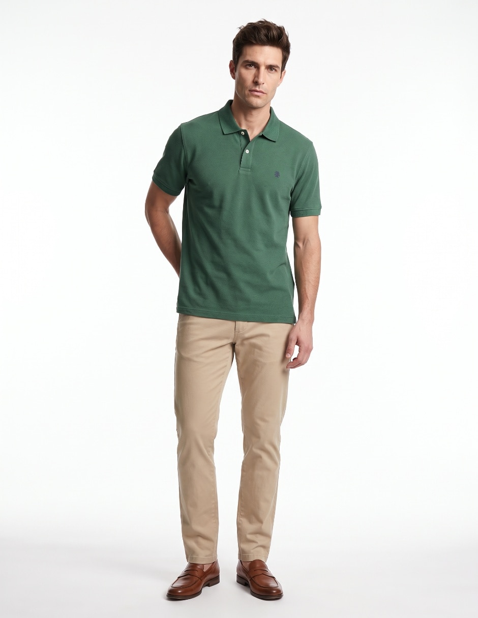 Playera tipo polo para hombre