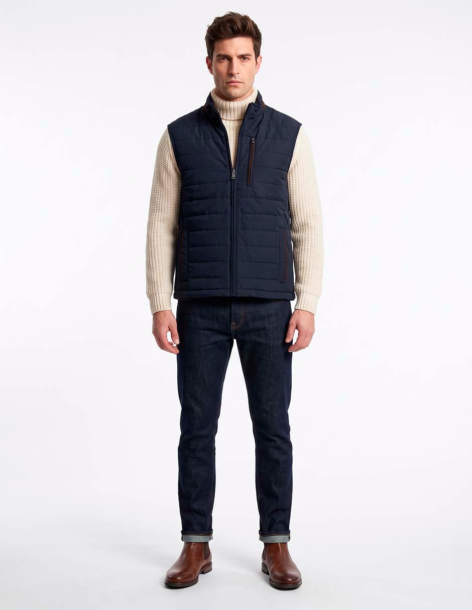 Chaleco capitonado para hombre Chaleco capitonado para hombre
