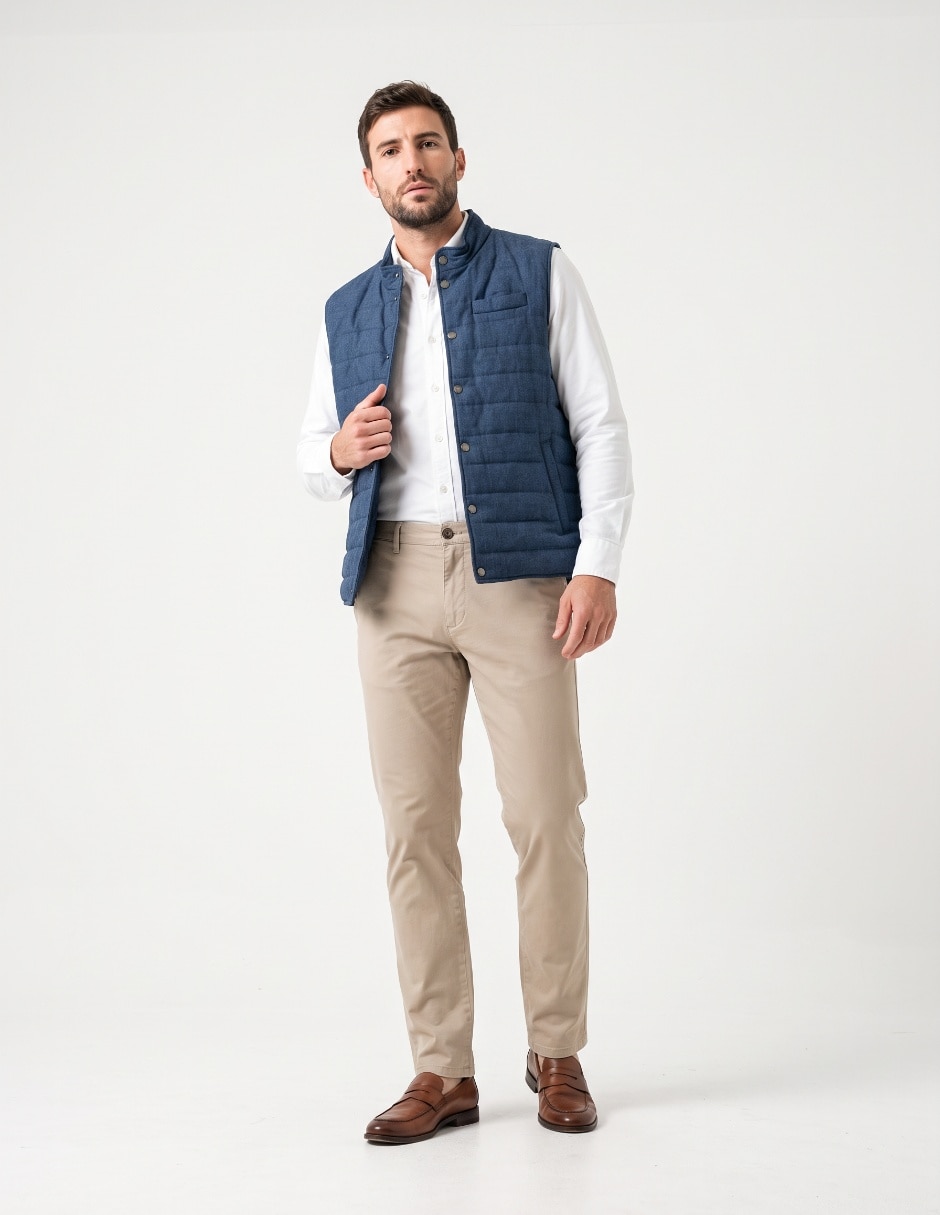 Chaleco formal para hombre 4