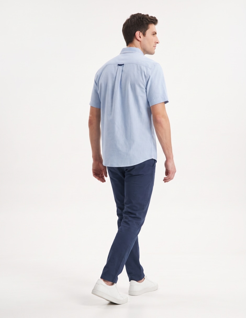 Camisa casual manga corta para hombre 2