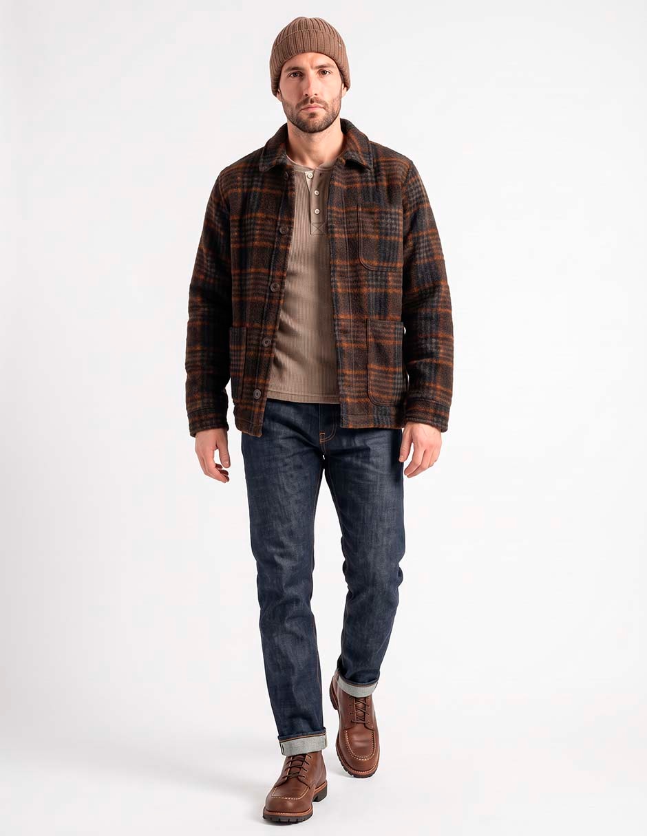 Camisa casual manga larga para hombre 3