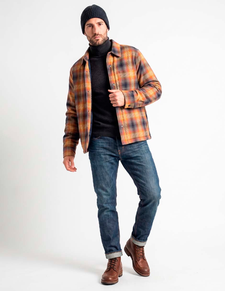 CAMISA Casual de (si aplica) Algodón manga Larga para hombre
