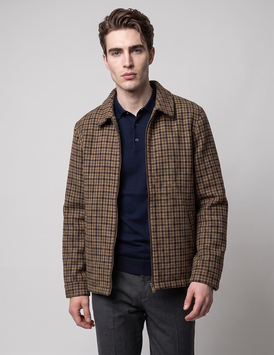 Chamarra casual de algodón para hombre 3