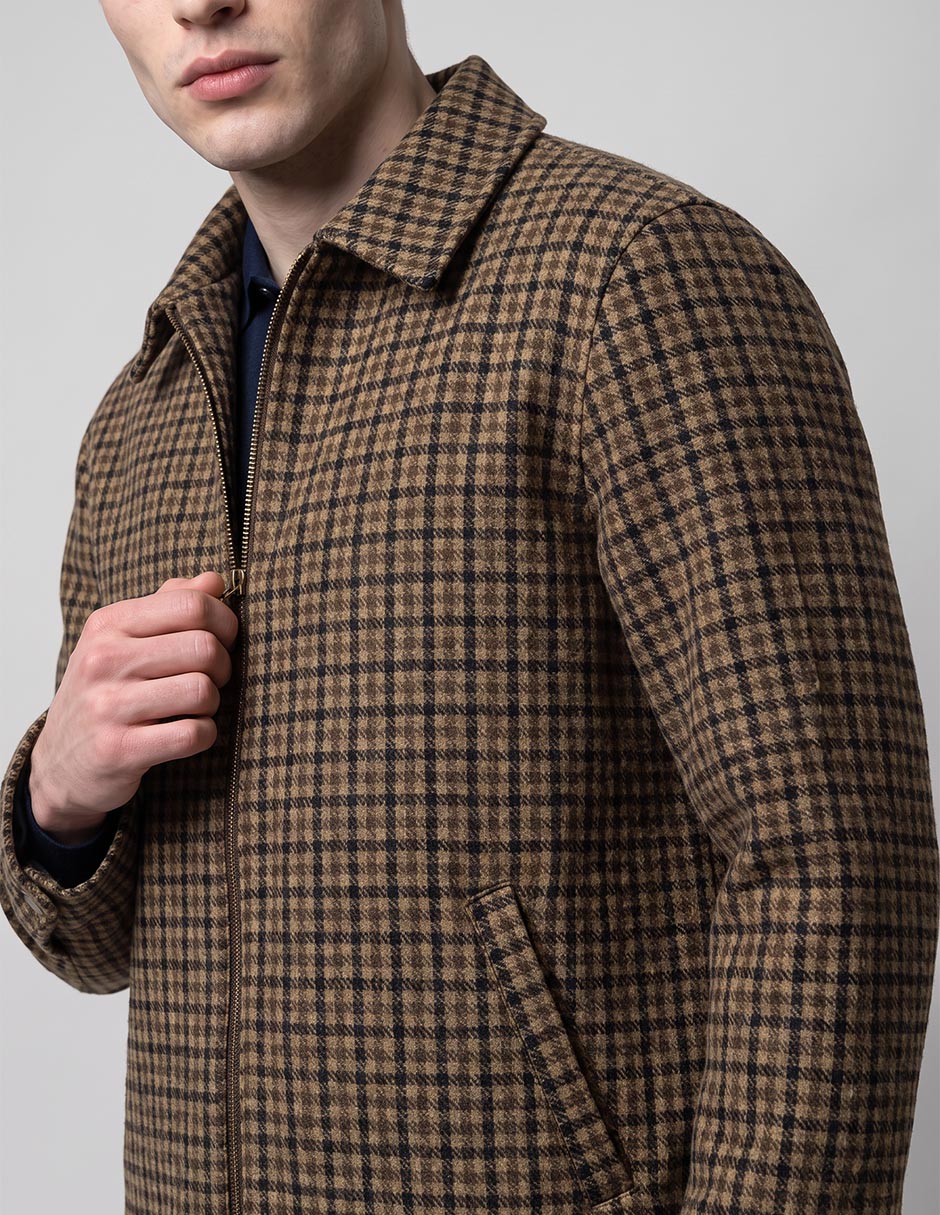 Chamarra casual de algodón para hombre 2