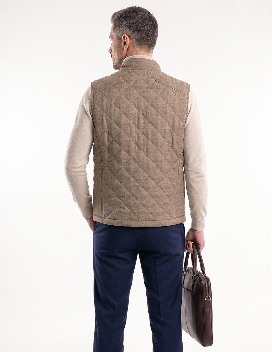 Chaleco capitonado para hombre 4