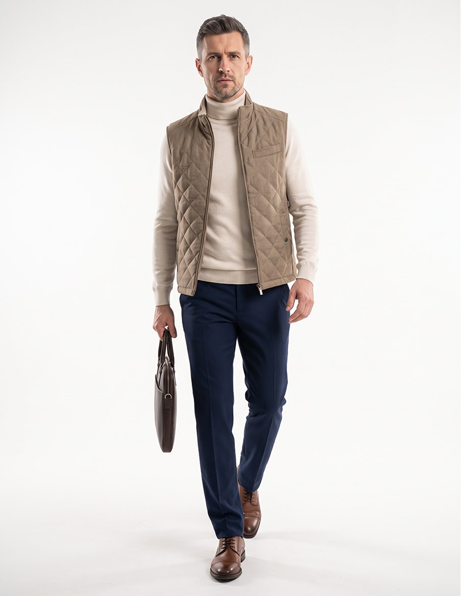 Chaleco capitonado para hombre 3
