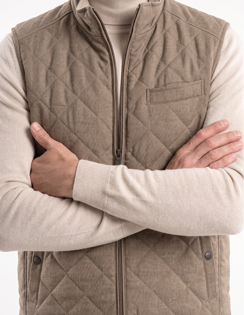 Chaleco capitonado para hombre 2