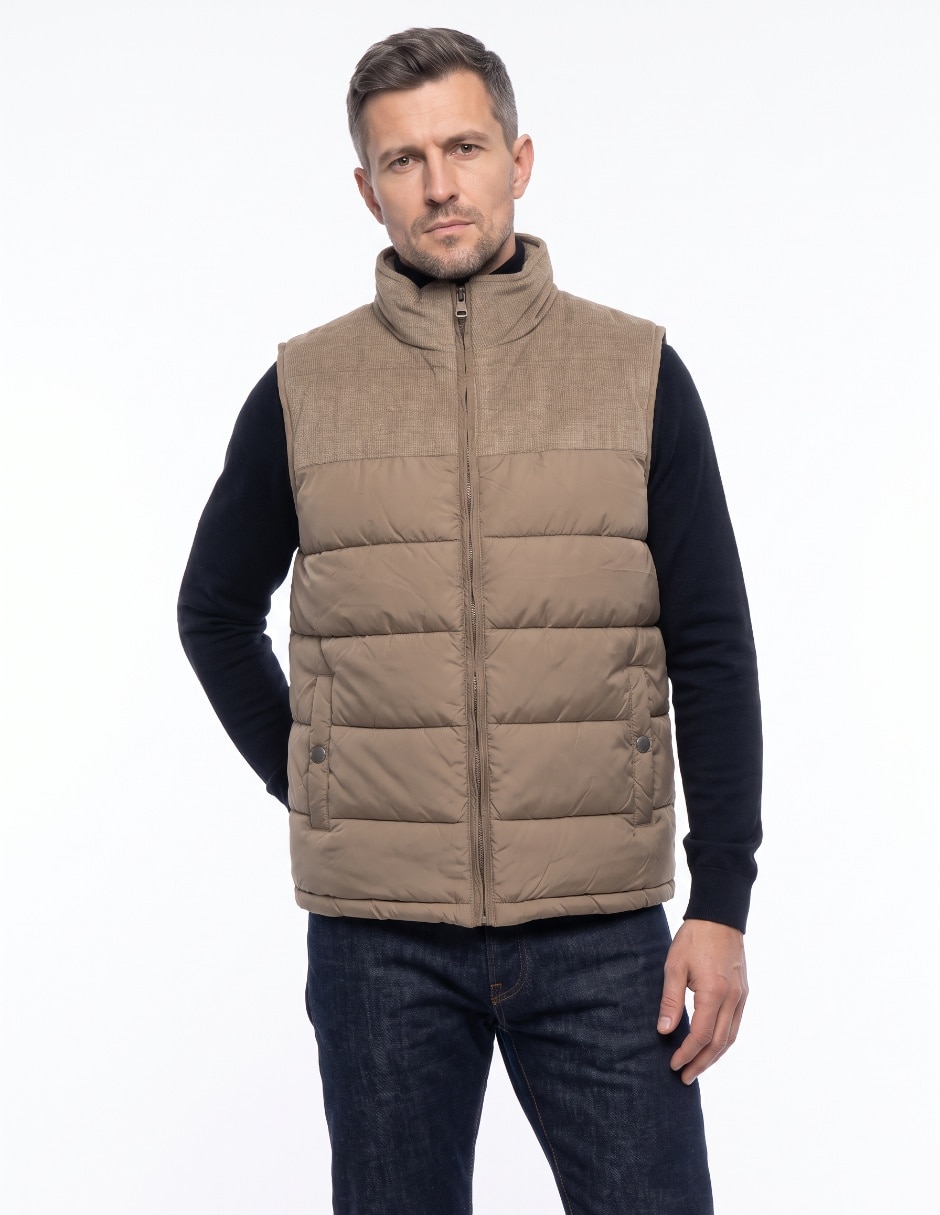 Chaleco capitonado para hombre 4