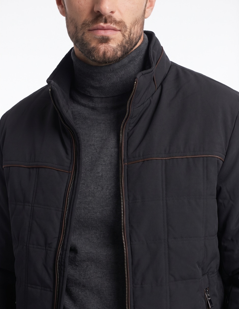 Chamarra casual con bolsillos para hombre 3