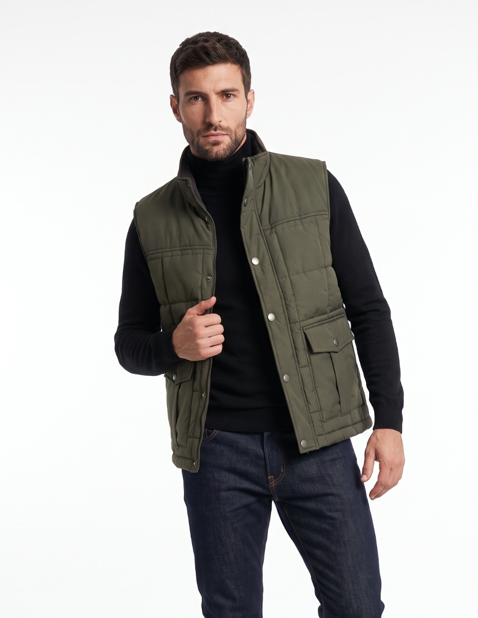 Chaleco capitonado para hombre 1