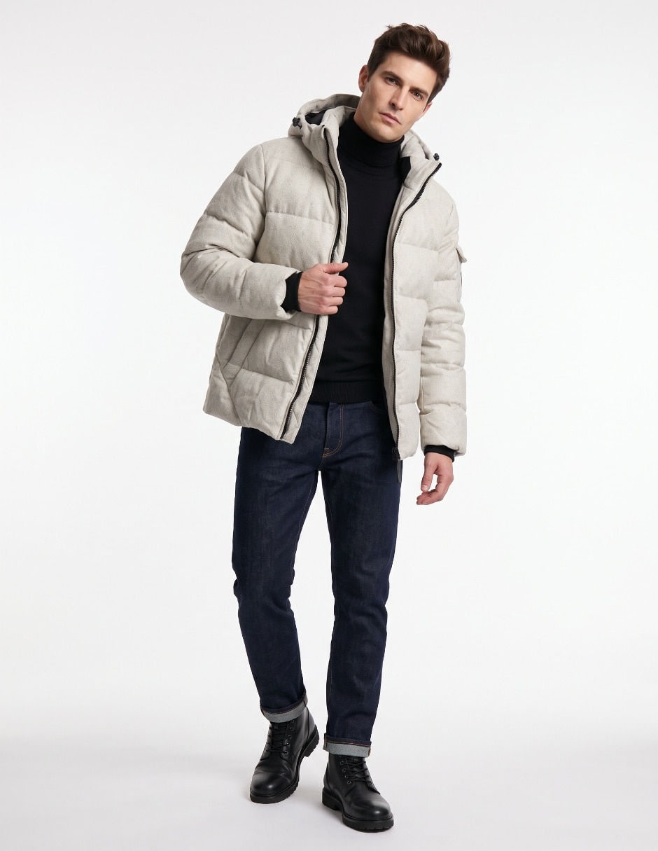 Chamarra capitonada para hombre Chamarra capitonada para hombre