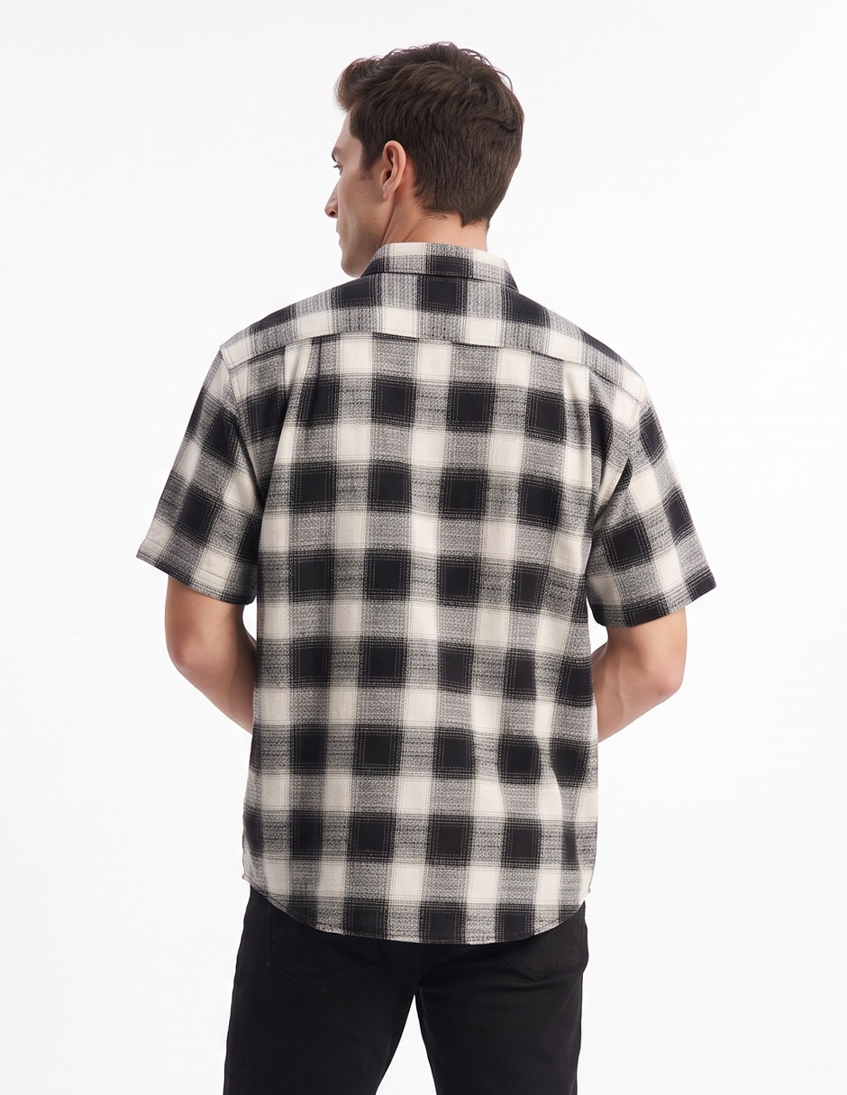 Camisa casual manga corta para hombre 2