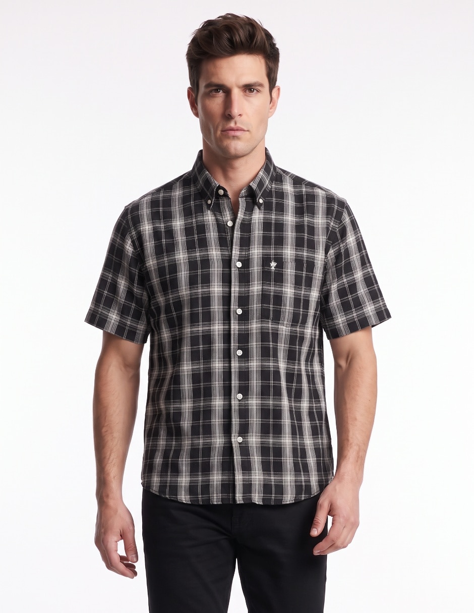 Camisa casual manga corta para hombre Camisa casual manga corta para hombre