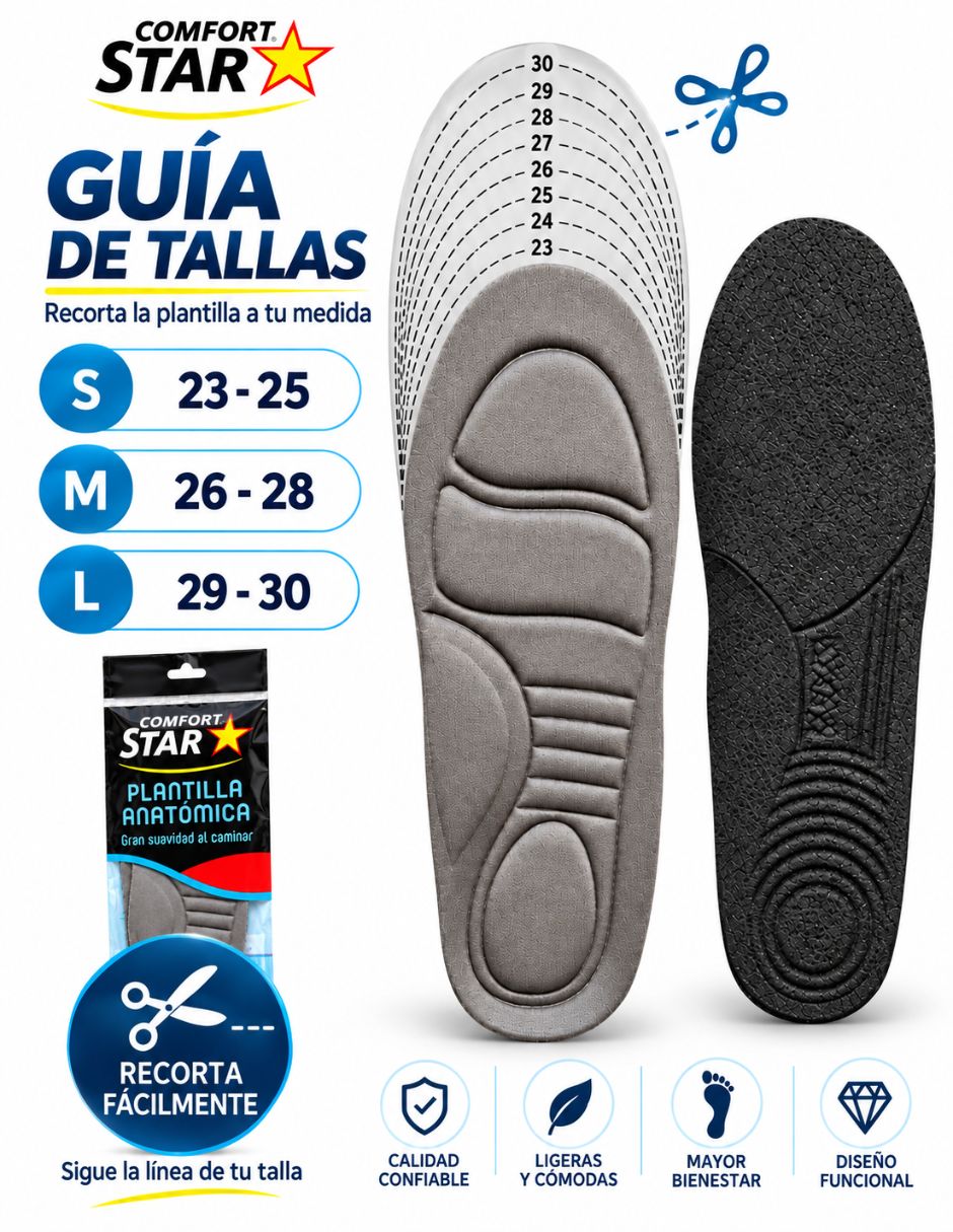 Plantilla confort 6