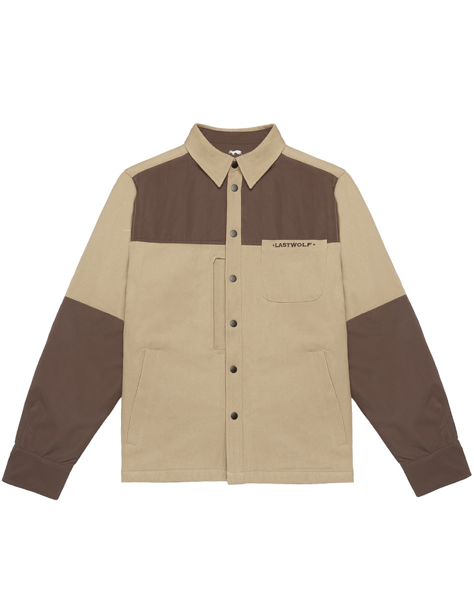 Chamarra casual impermeable con bolsillos para hombre 4