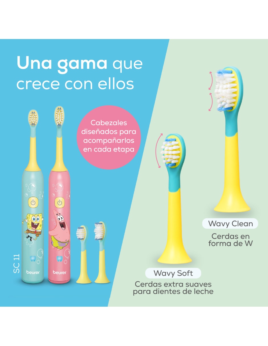 Cepillo de dientes eléctrico Bob Esponja 7