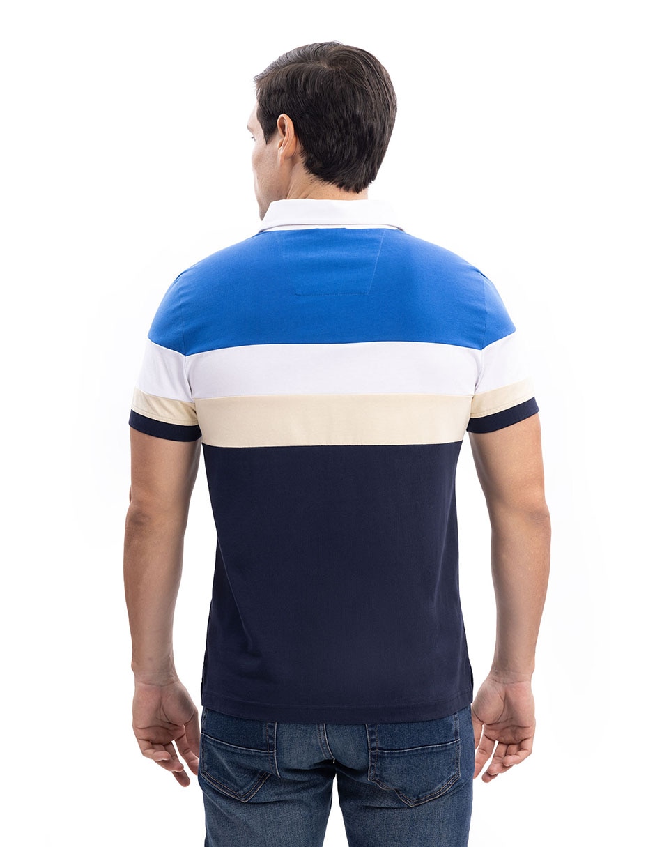 Playera cuello polo para hombre