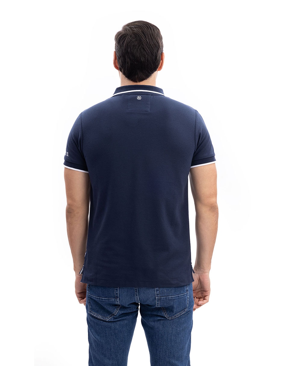Playera cuello polo para hombre 2