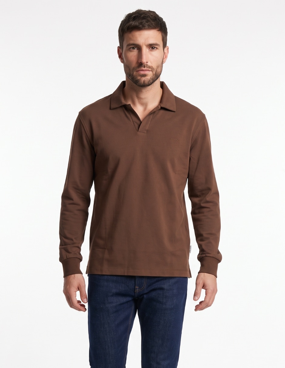 Playera tipo polo para hombre