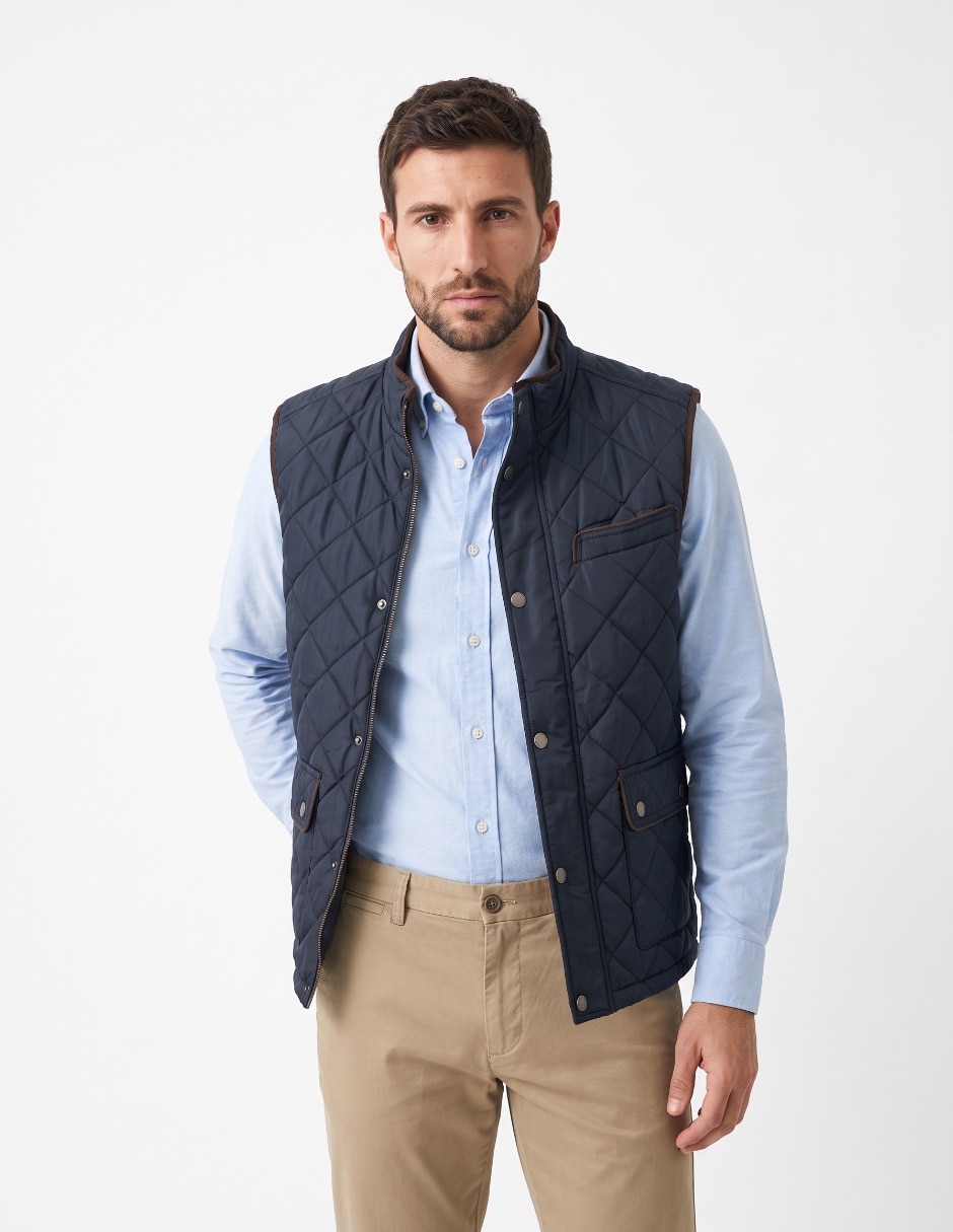 Chaleco capitonado para hombre Chaleco capitonado para hombre