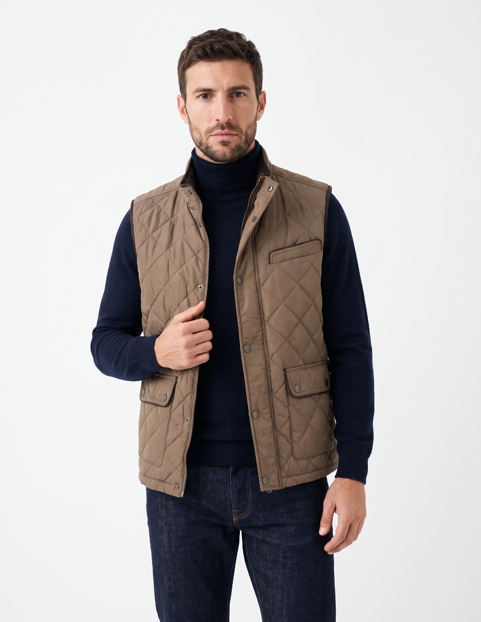 Chaleco capitonado para hombre 1