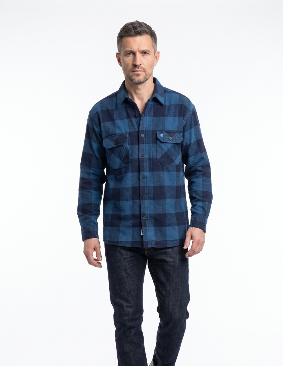 Camisa casual manga larga para hombre Camisa casual manga larga para hombre