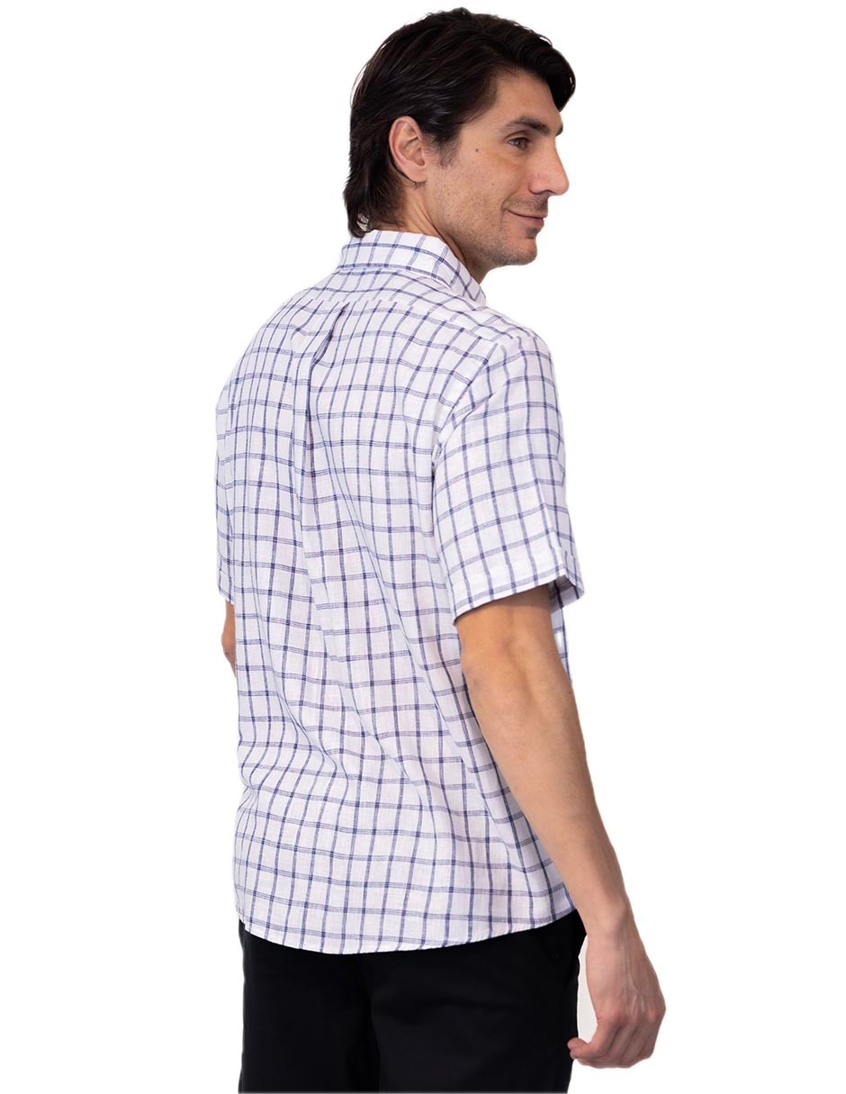 Camisa casual manga corta para hombre 3