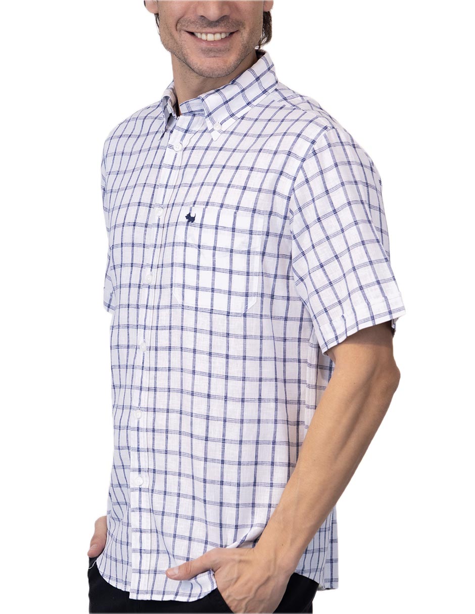 Camisa casual manga corta para hombre 2