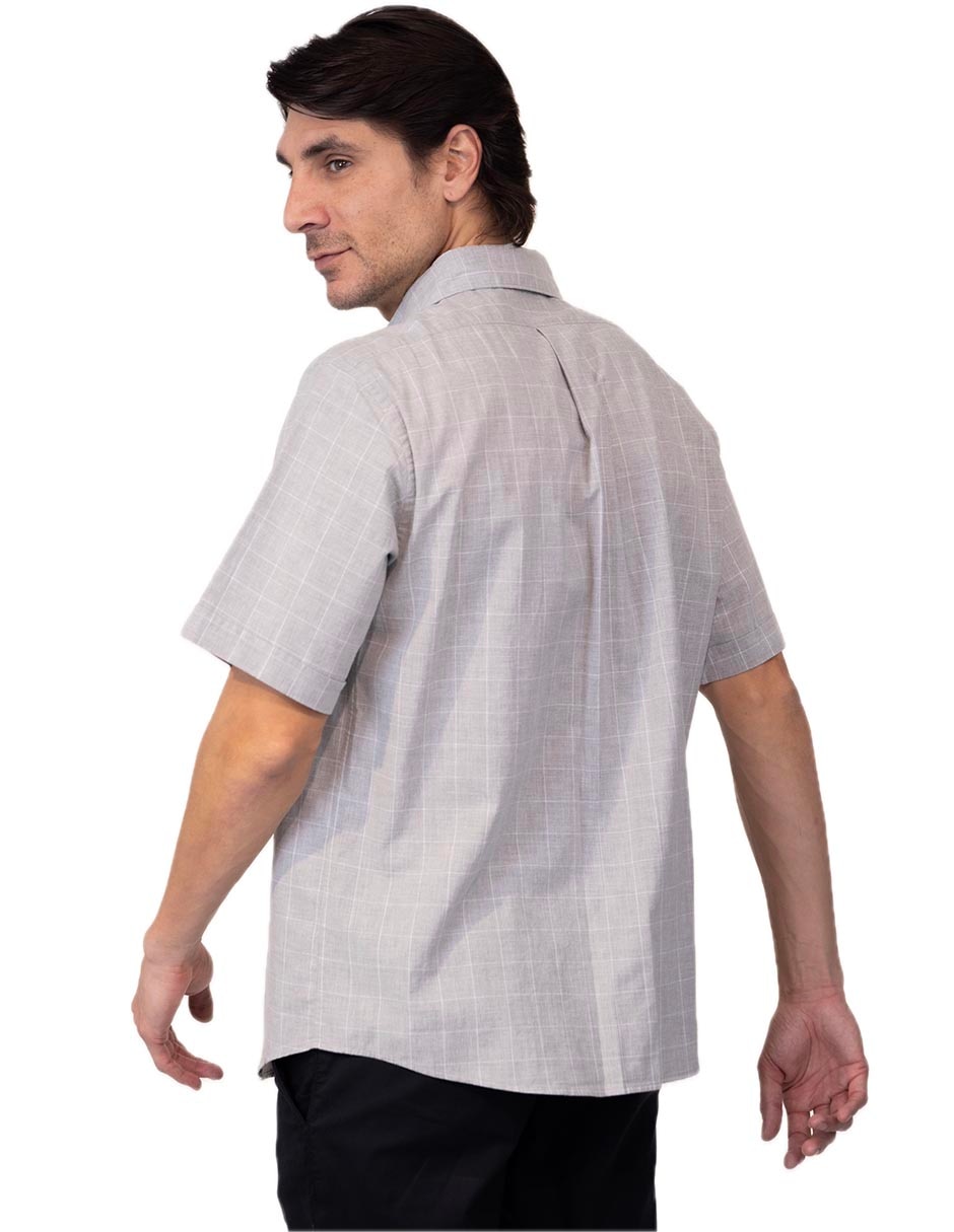 Camisa casual manga corta para hombre 3