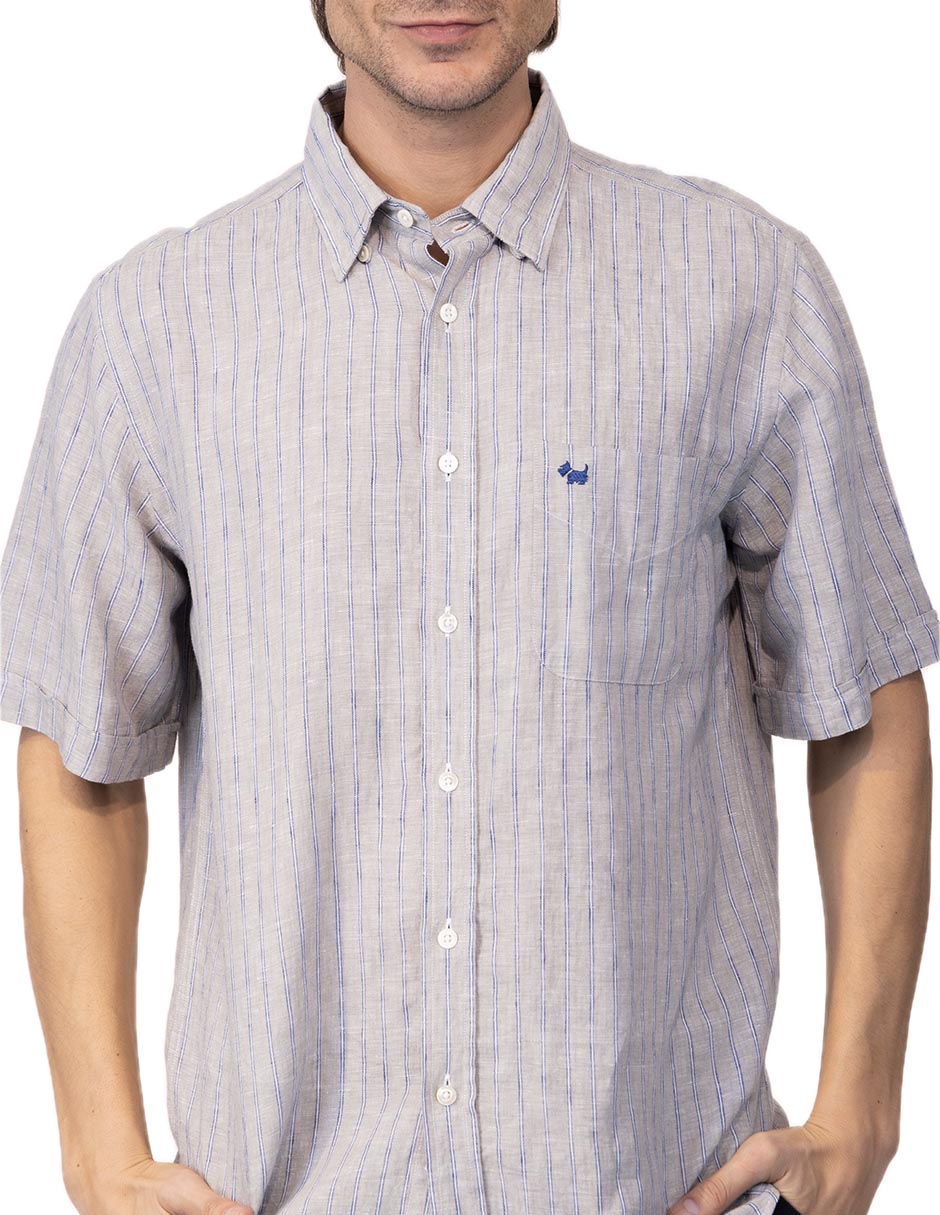 Camisa casual manga corta para hombre 2
